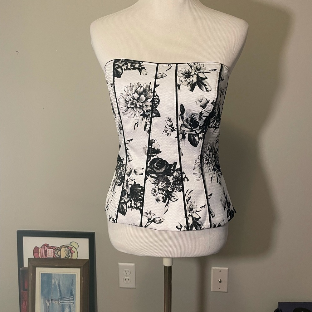 Floral corset